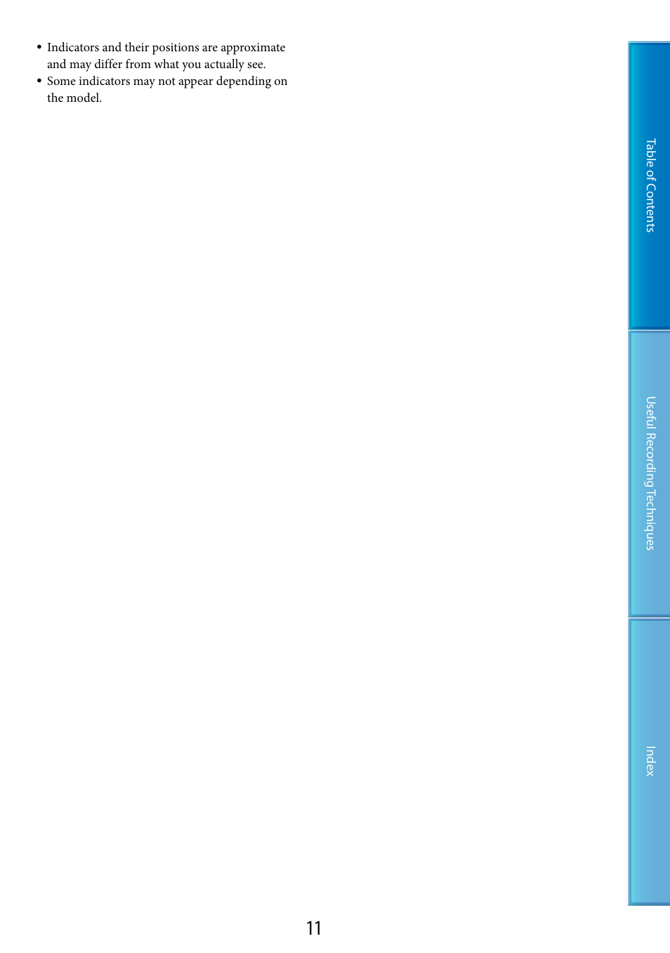 Sony HDR-XR200V User Manual | Page 11 / 133