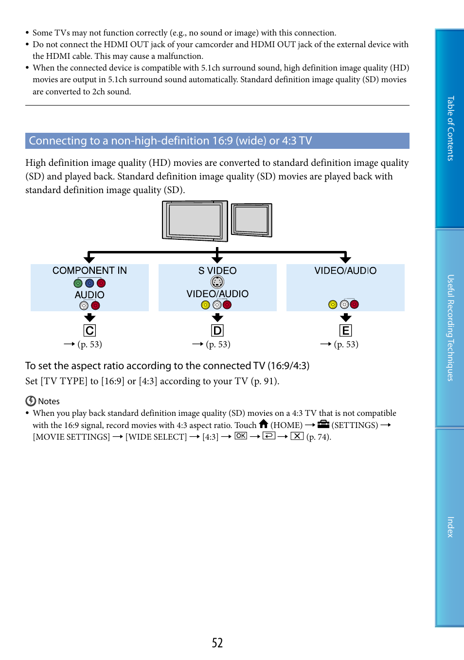 Sony HDR-XR200V User Manual | Page 52 / 133