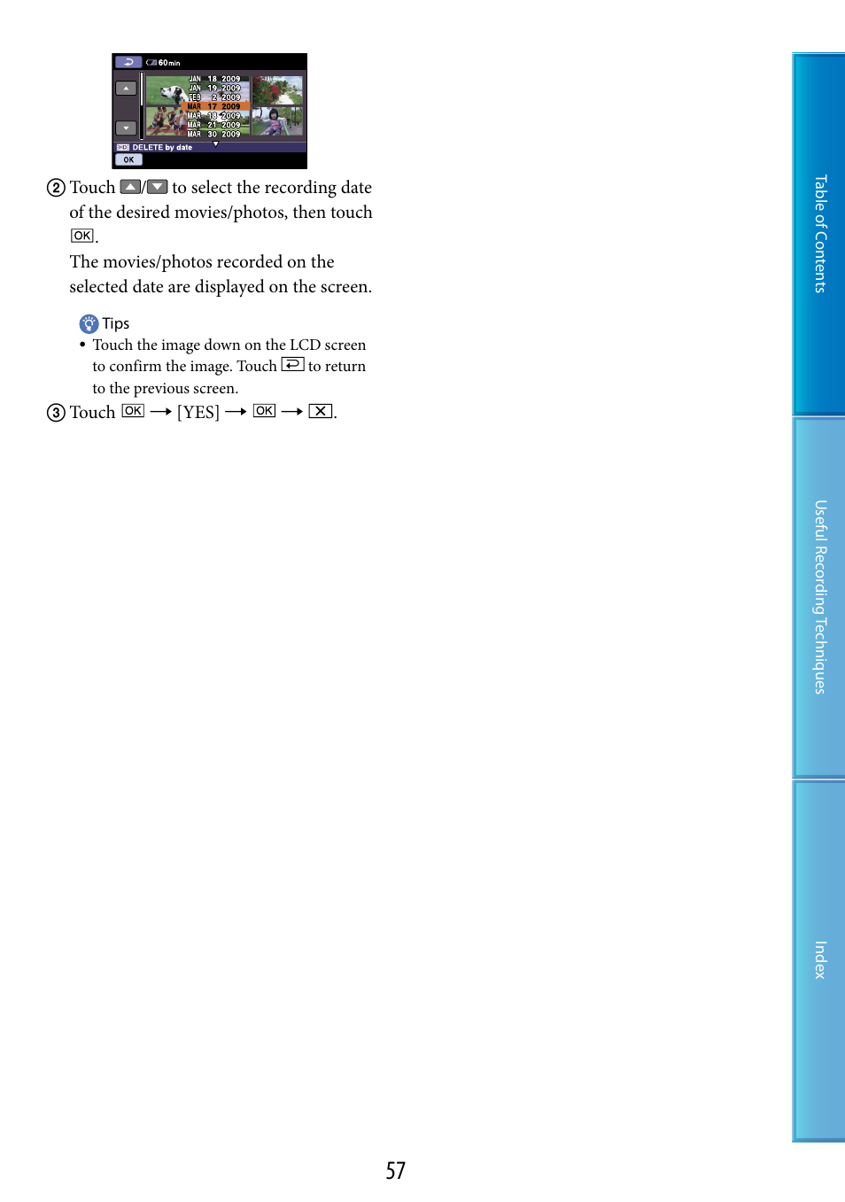 Sony HDR-XR200V User Manual | Page 57 / 133