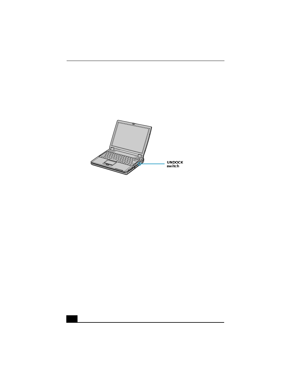 Undock switch | Sony PCG-R505GCP User Manual | Page 30 / 72