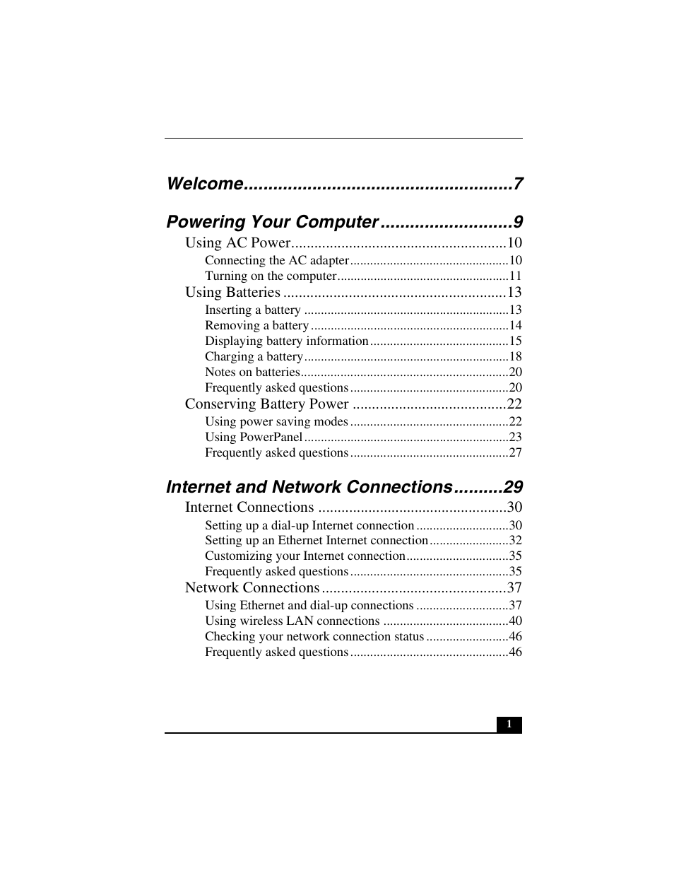 Sony PCG-VX89P User Manual | 200 pages