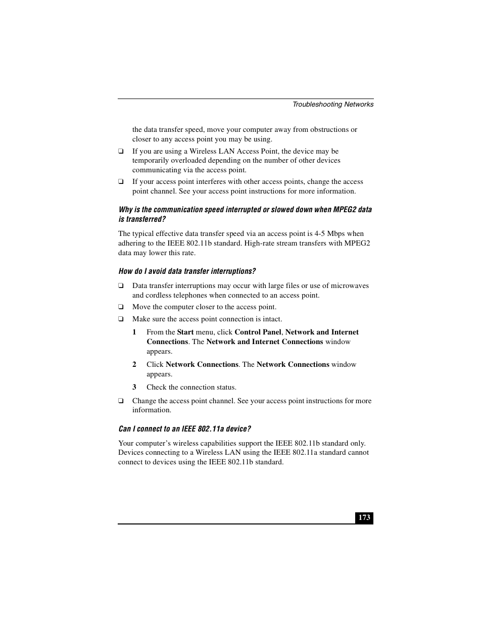 Sony PCG-VX89P User Manual | Page 173 / 200