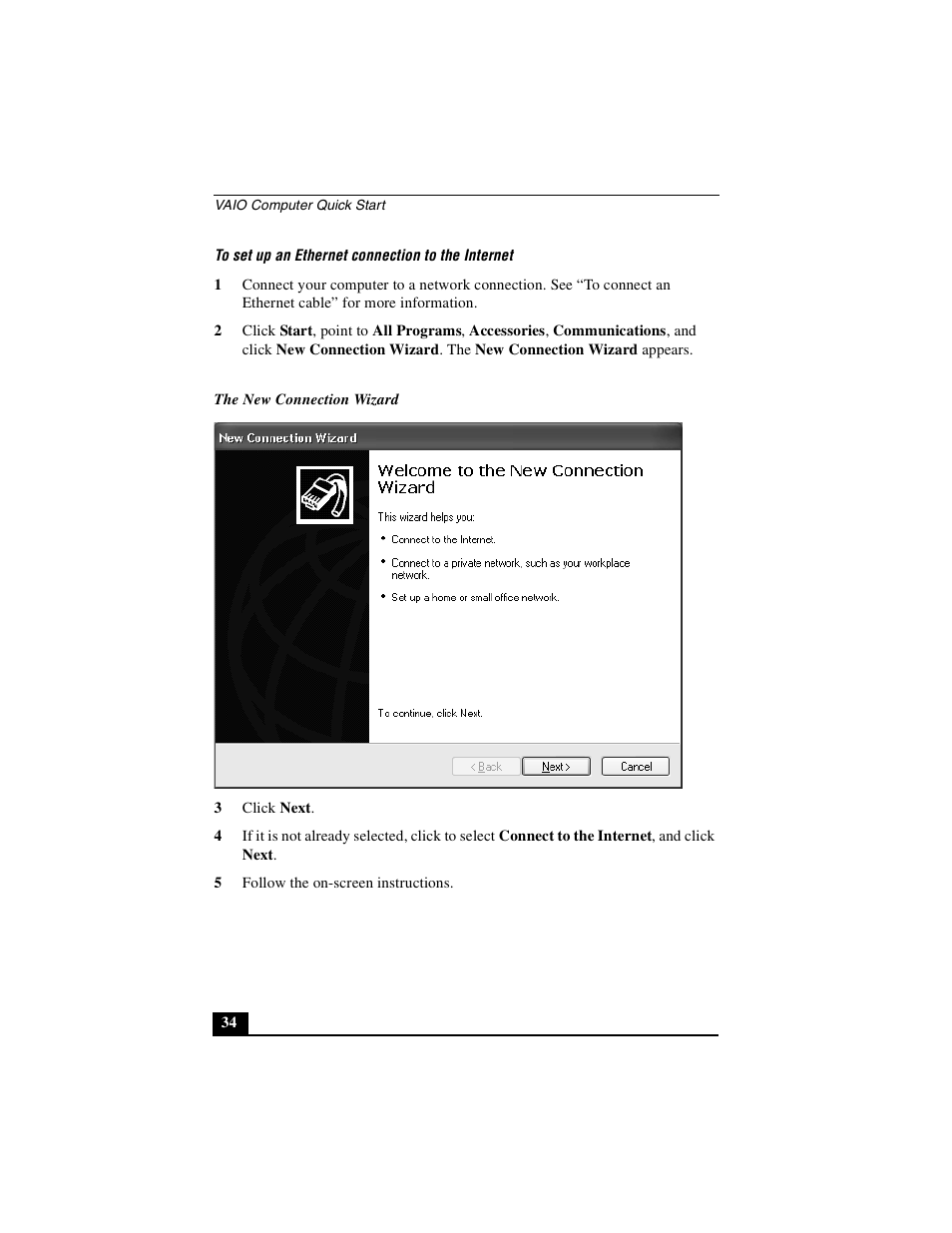 Sony PCG-VX89P User Manual | Page 34 / 200