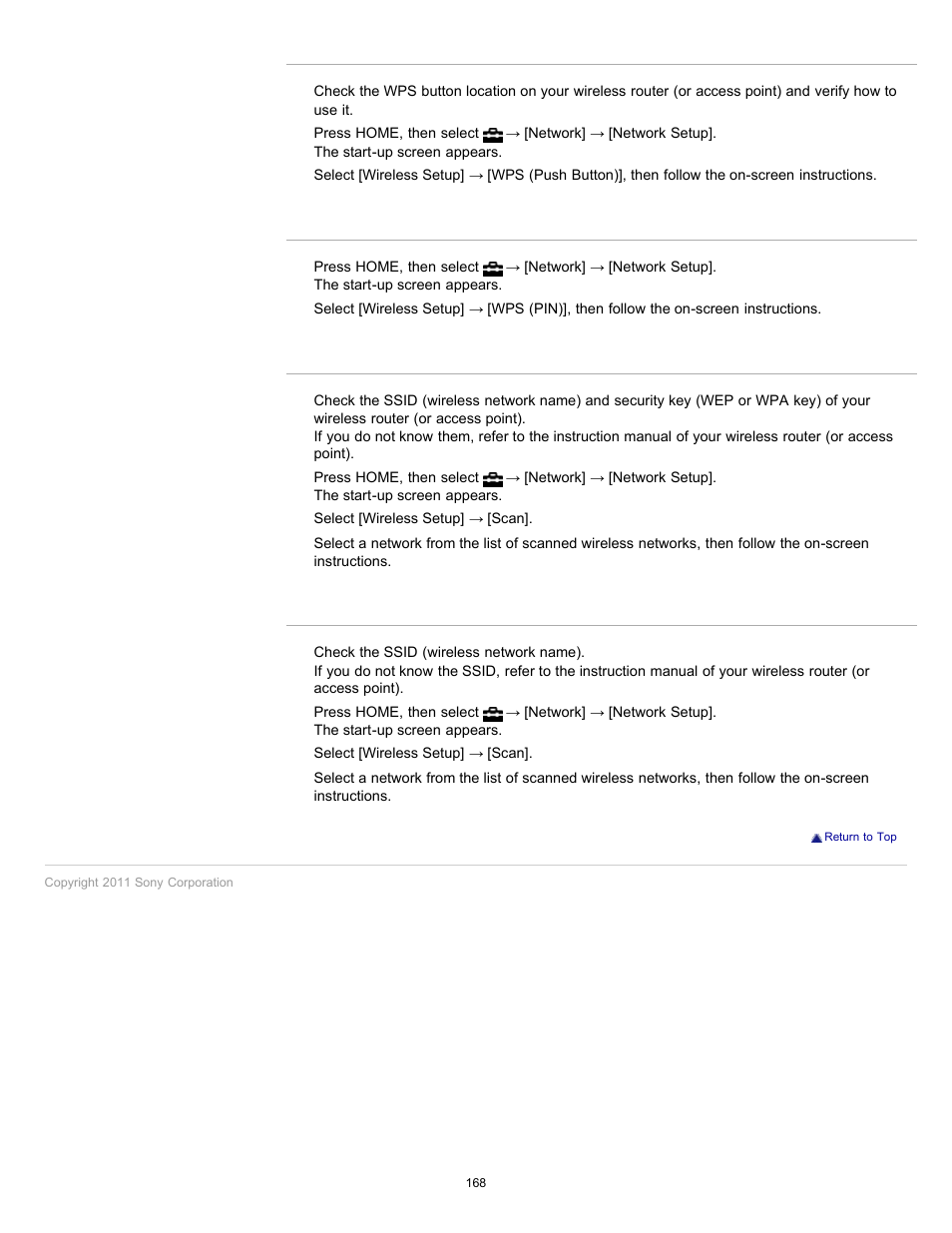 Sony KDL-55EX723 User Manual | Page 168 / 178