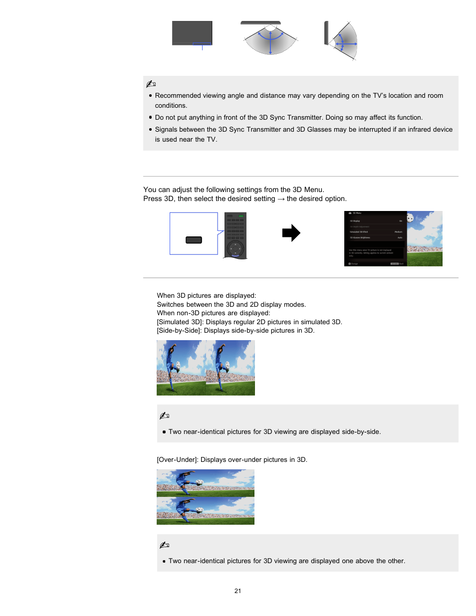 Sony KDL-55EX723 User Manual | Page 21 / 178