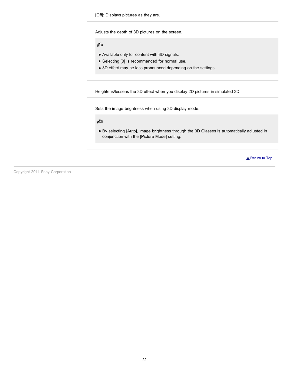 Sony KDL-55EX723 User Manual | Page 22 / 178