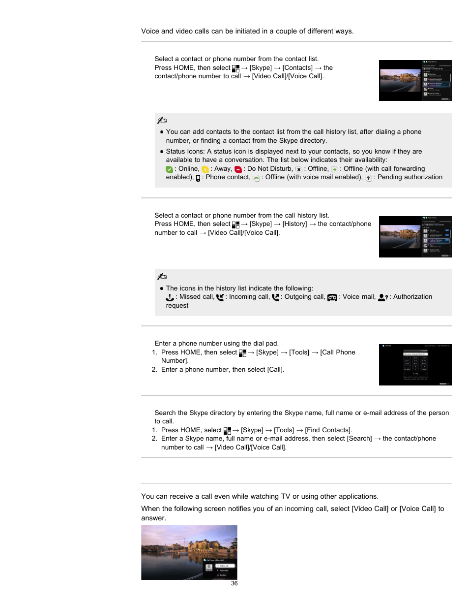 Sony KDL-55EX723 User Manual | Page 36 / 178