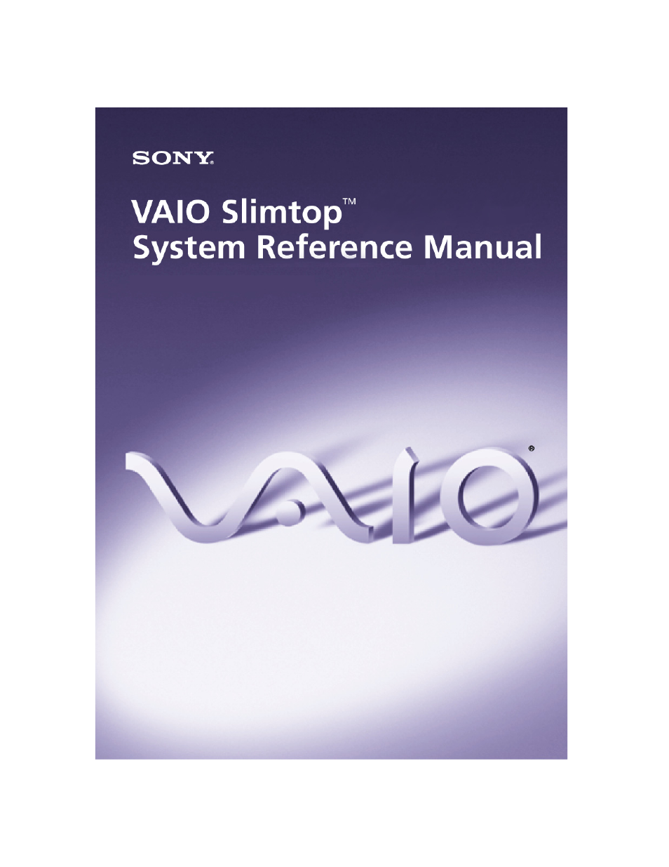 Sony PCV-LX920 User Manual | 94 pages