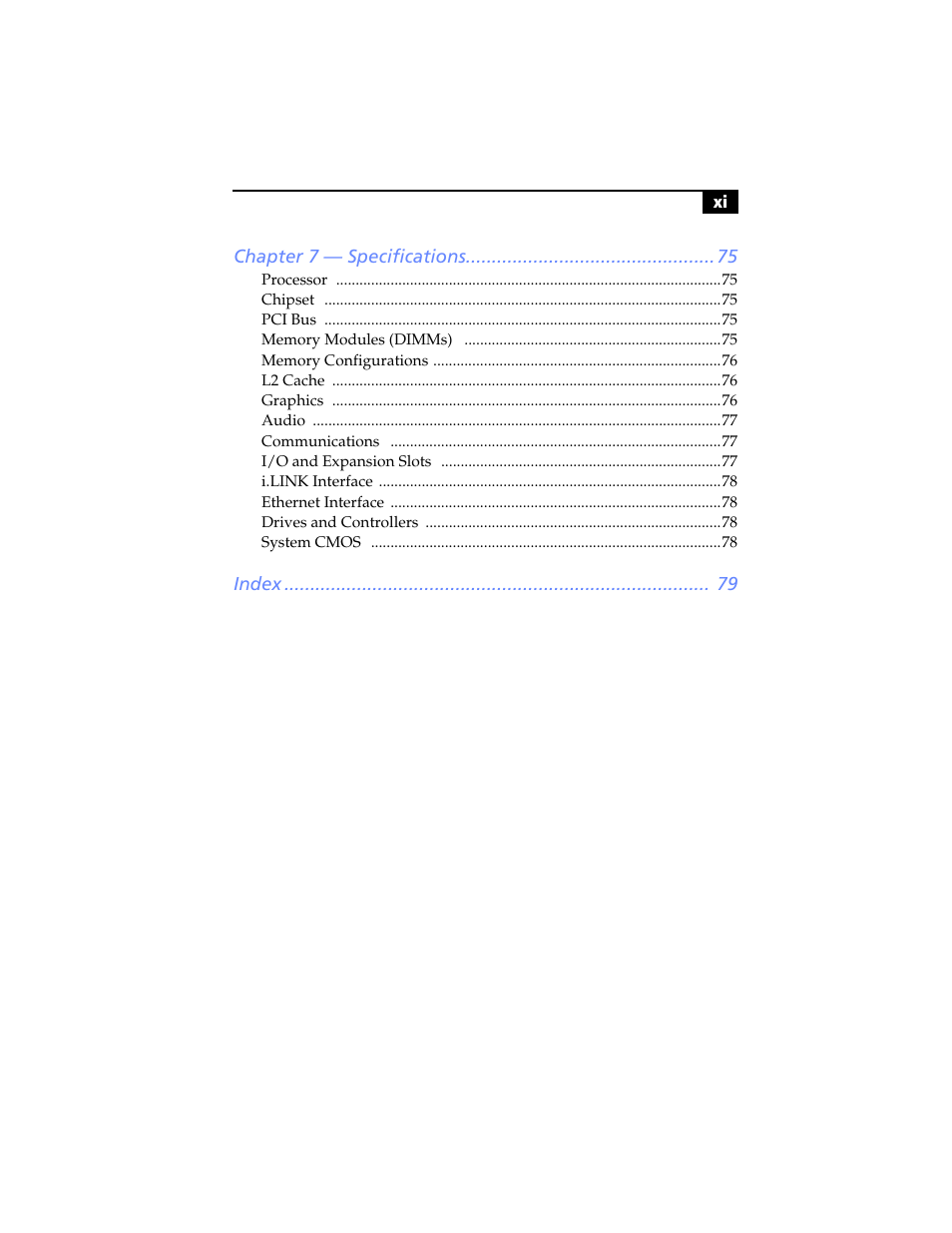 Sony PCV-LX920 User Manual | Page 11 / 94
