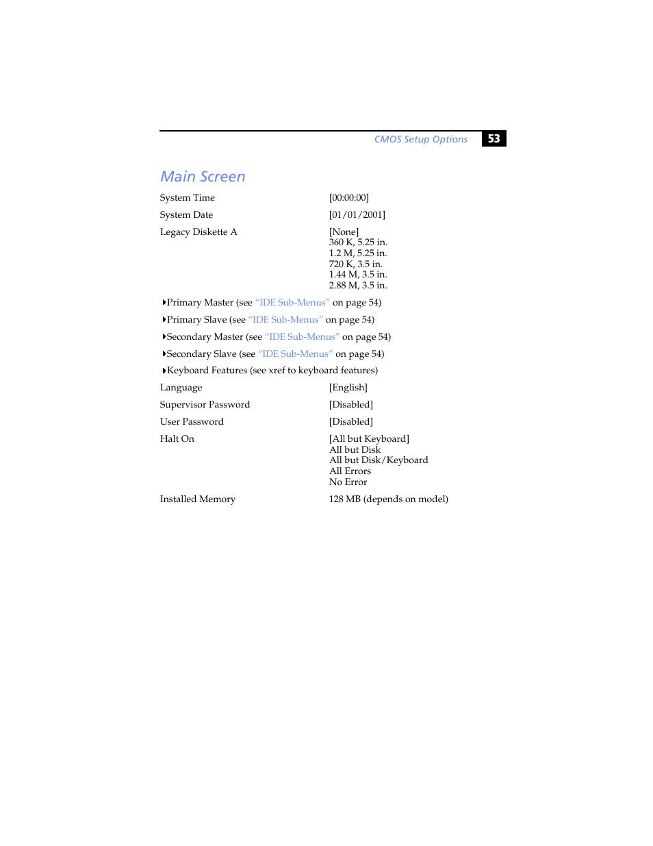 Main screen | Sony PCV-LX920 User Manual | Page 65 / 94