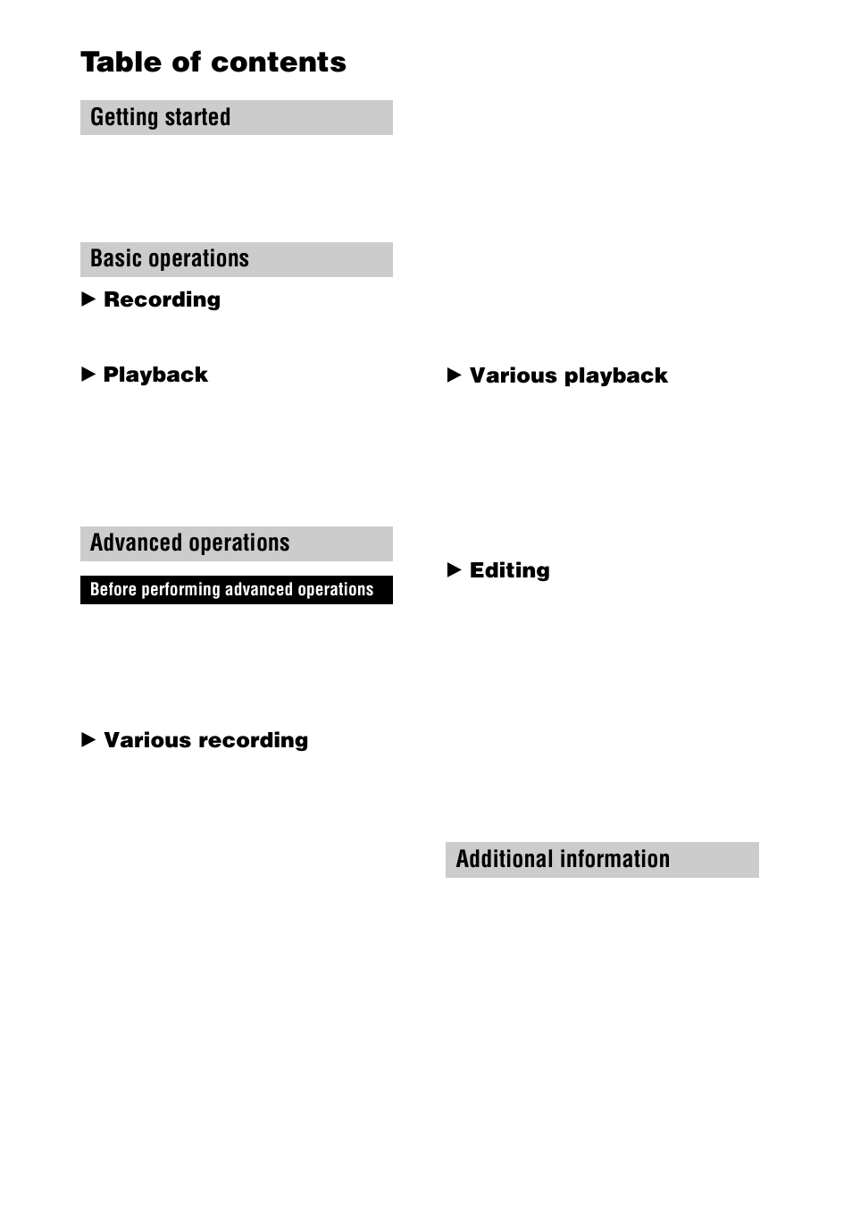 Sony DSC-S75 User Manual | Page 7 / 104