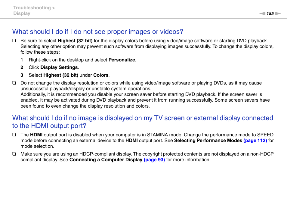 Sony VGN-Z790D User Manual | Page 185 / 205