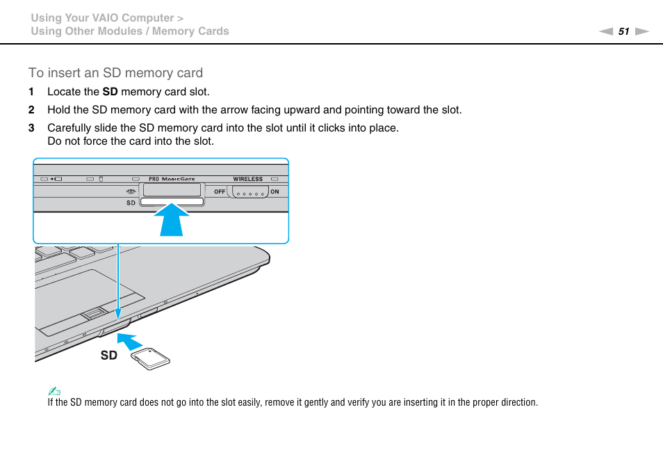 Sony VGN-Z790D User Manual | Page 51 / 205