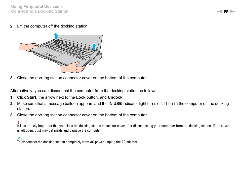 Sony VGN-Z790D User Manual | Page 90 / 205