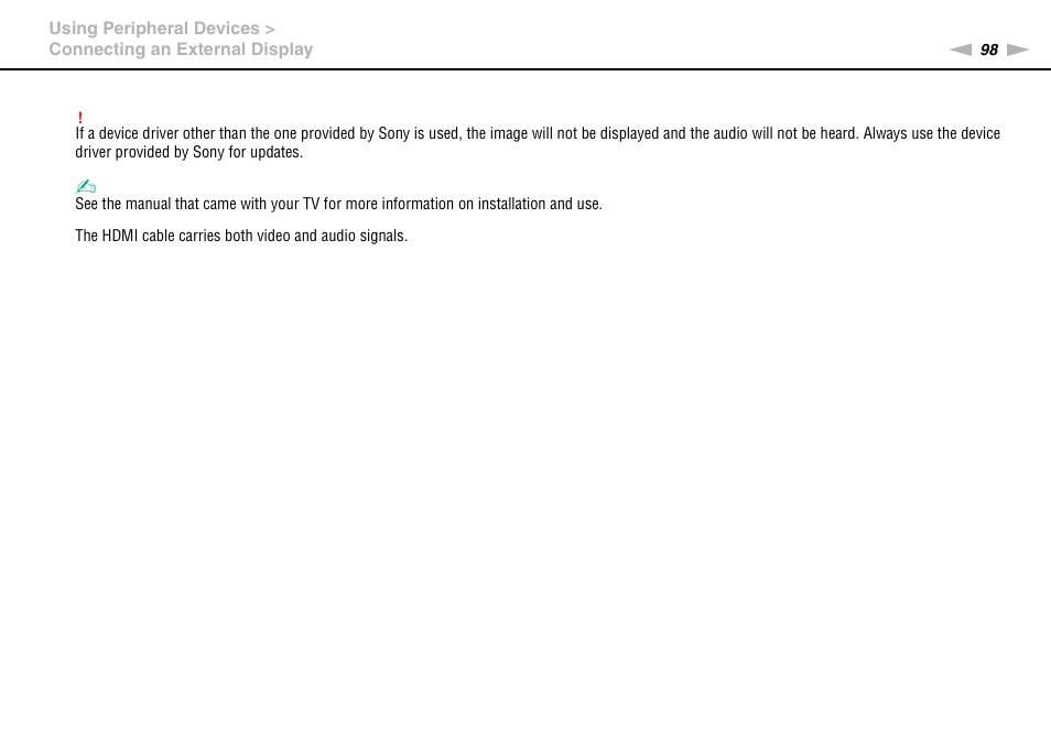 Sony VGN-Z790D User Manual | Page 98 / 205