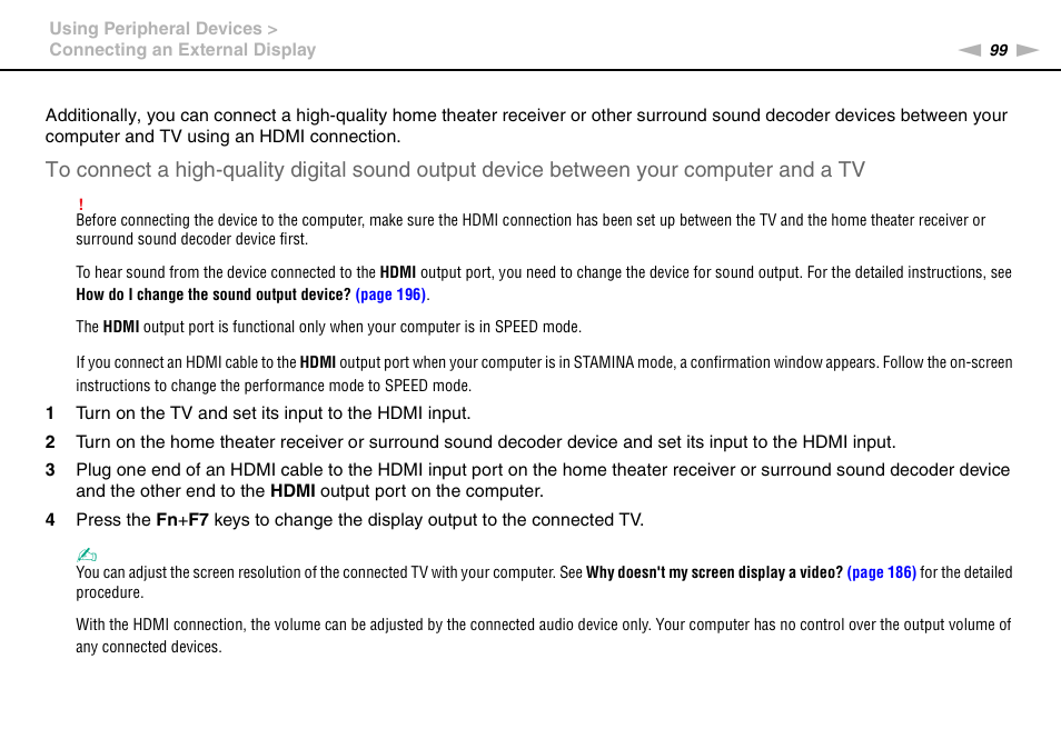 Sony VGN-Z790D User Manual | Page 99 / 205