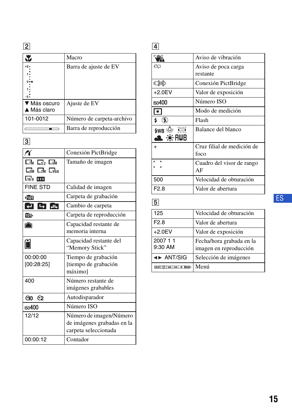 Sony DSC-S650 User Manual | Page 45 / 64