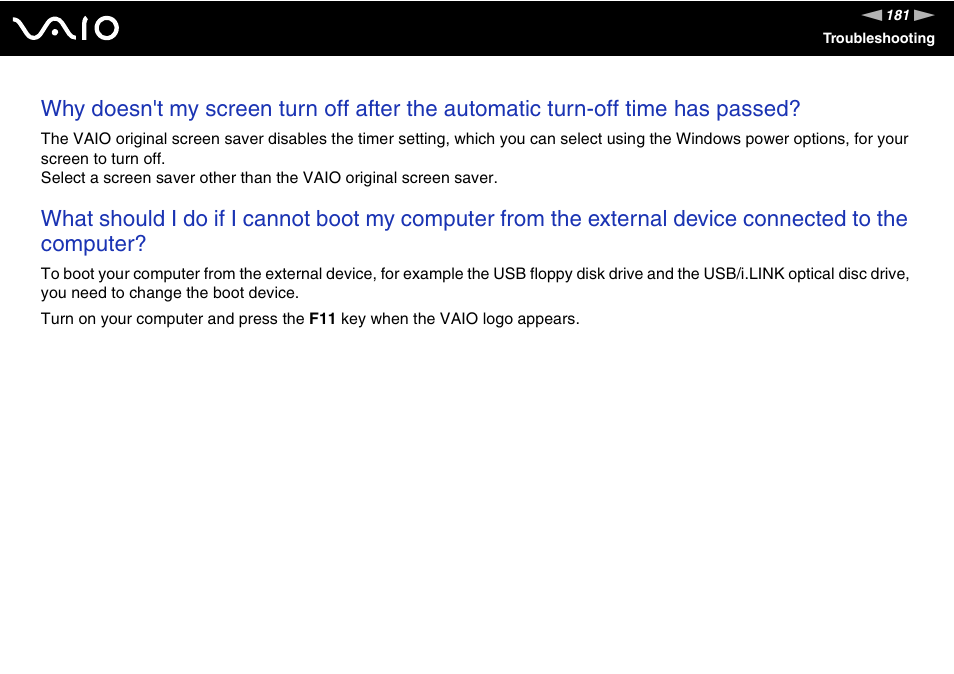 Sony VGN-TT250N User Manual | Page 181 / 228