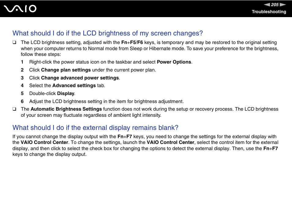 Sony VGN-TT250N User Manual | Page 205 / 228