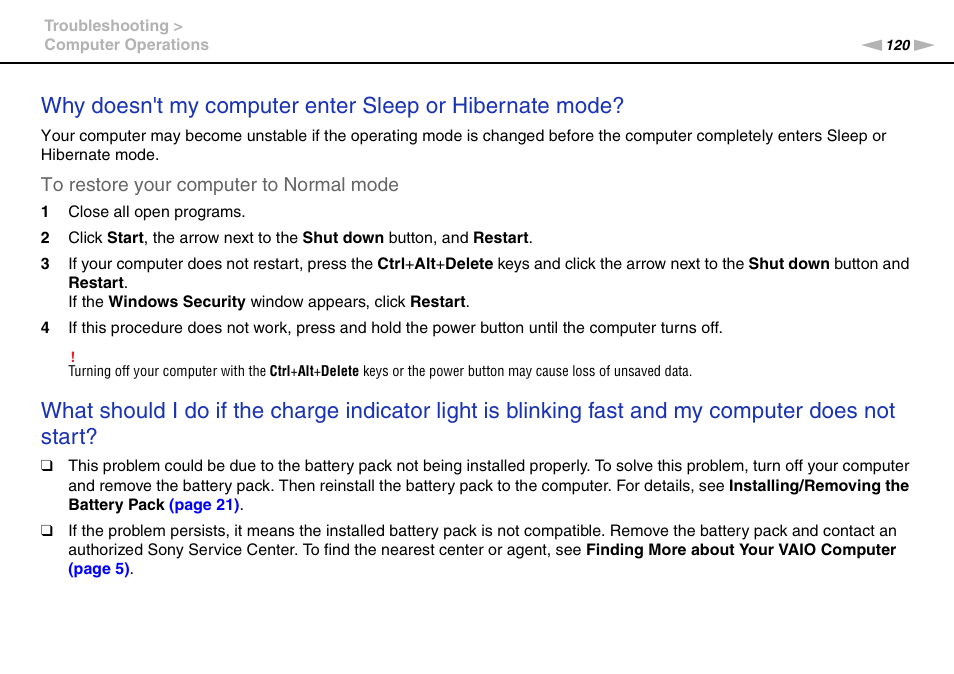 Sony VPCCW2BFX User Manual | Page 120 / 161