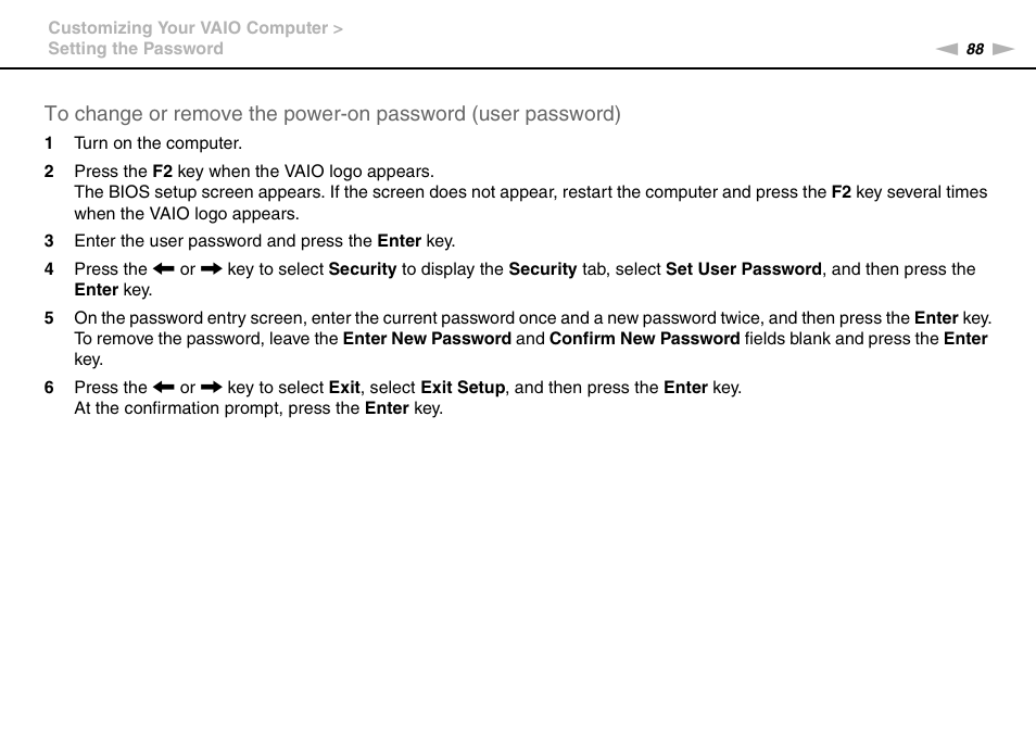 Sony VPCCW2BFX User Manual | Page 88 / 161