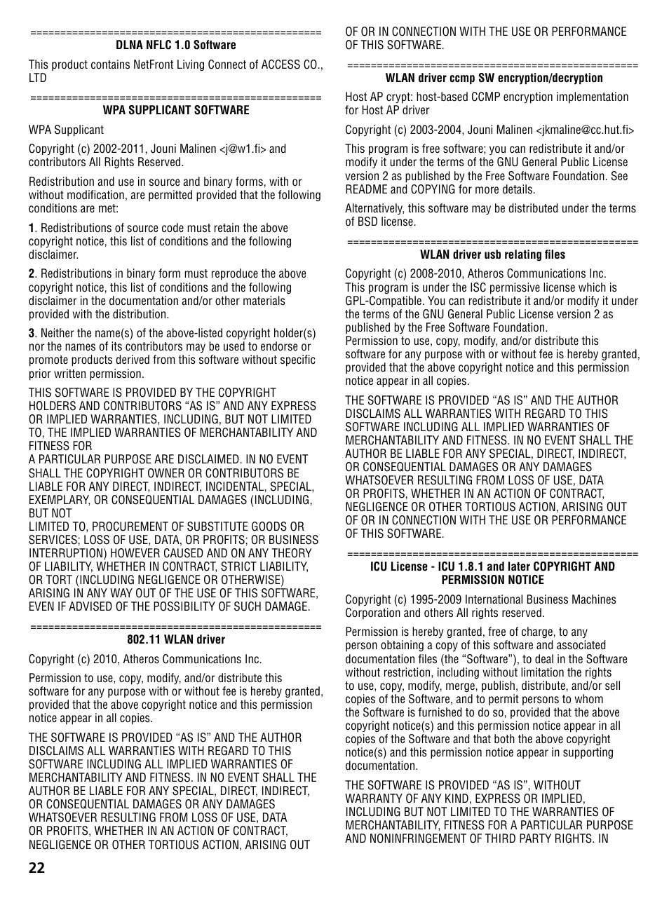 Sony KDL-40EX640 User Manual | Page 22 / 28