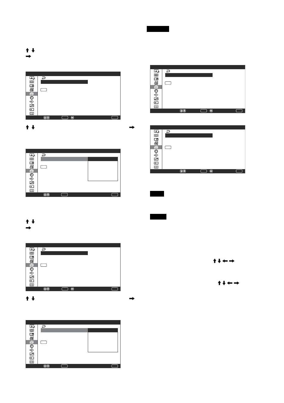 English | Sony PFM-42V1B User Manual | Page 2 / 11