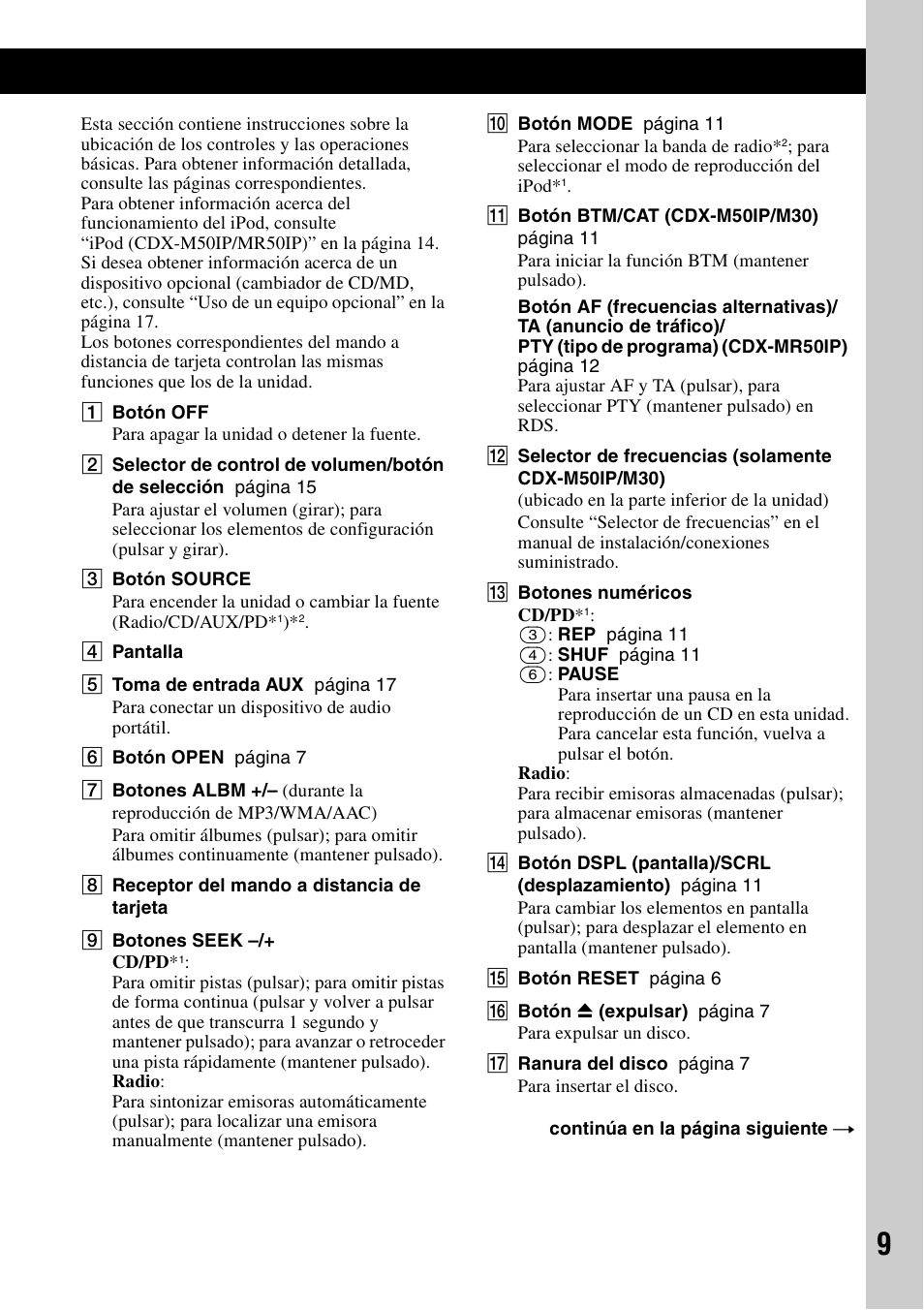 Sony CDX-M30 User Manual | Page 59 / 148