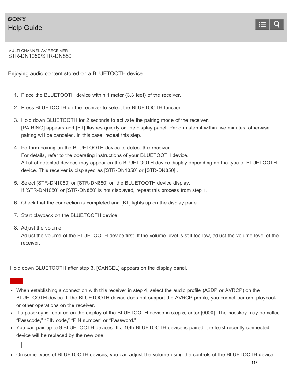 Help guide | Sony STR-DN1050 User Manual | Page 128 / 379