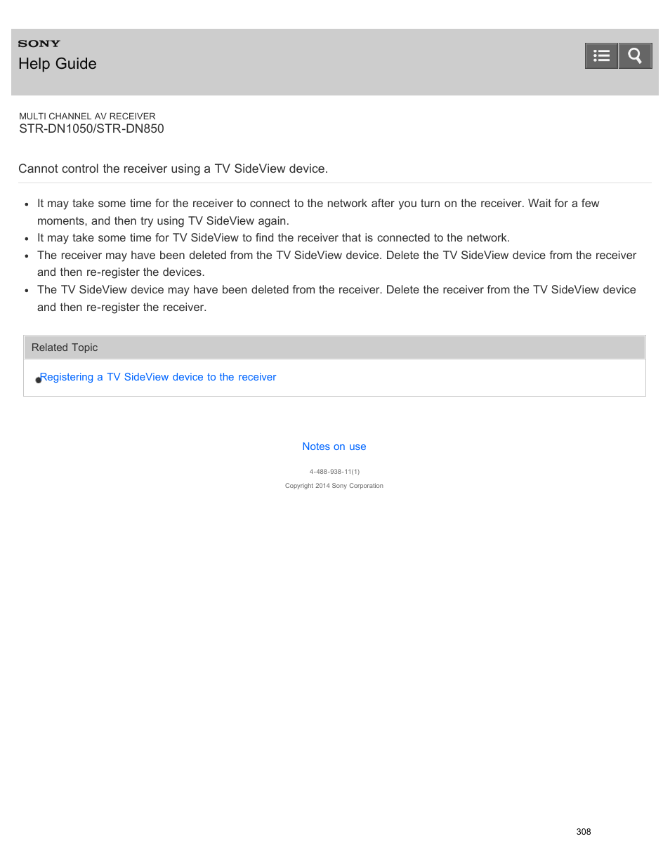 Help guide | Sony STR-DN1050 User Manual | Page 319 / 379