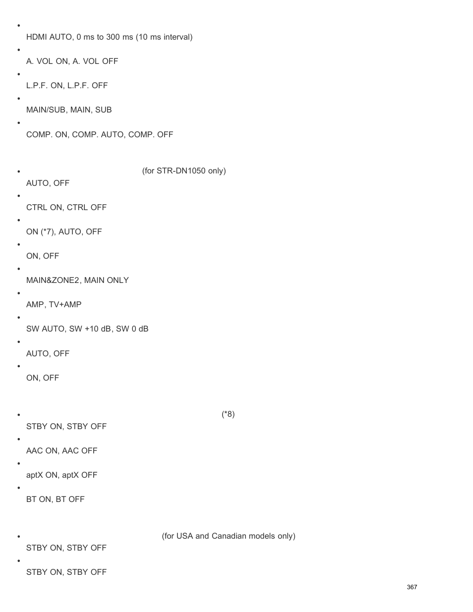 Sony STR-DN1050 User Manual | Page 378 / 379