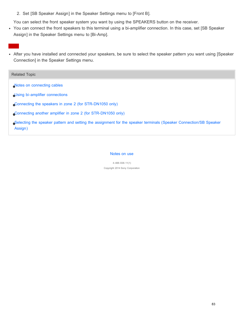 Sony STR-DN1050 User Manual | Page 94 / 379