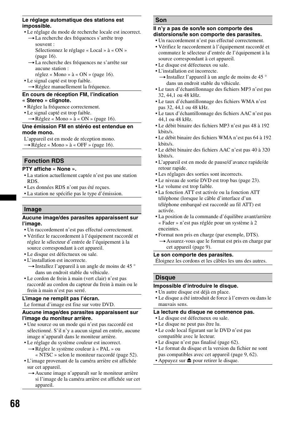 Sony XAV-70BT User Manual | Page 138 / 220