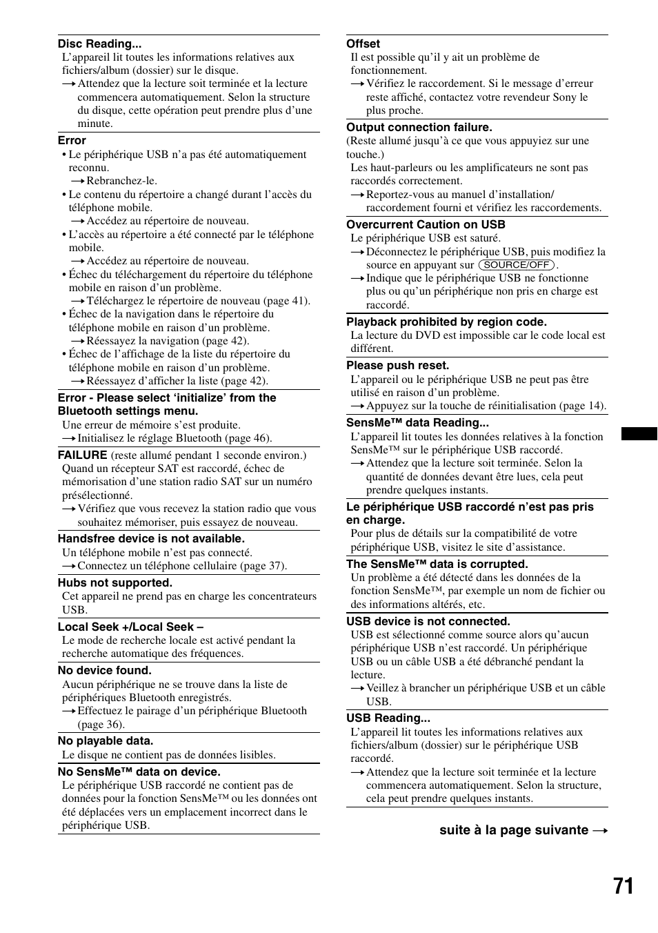 Sony XAV-70BT User Manual | Page 141 / 220