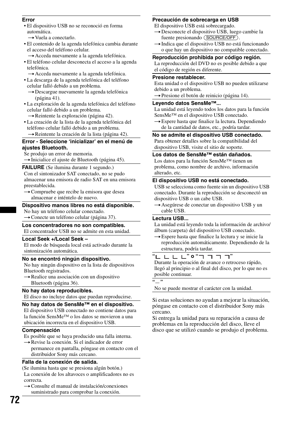 Sony XAV-70BT User Manual | Page 216 / 220