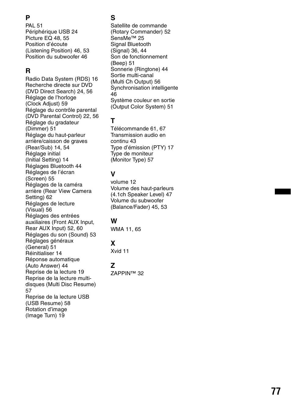 Sony XAV-622 User Manual | Page 149 / 228