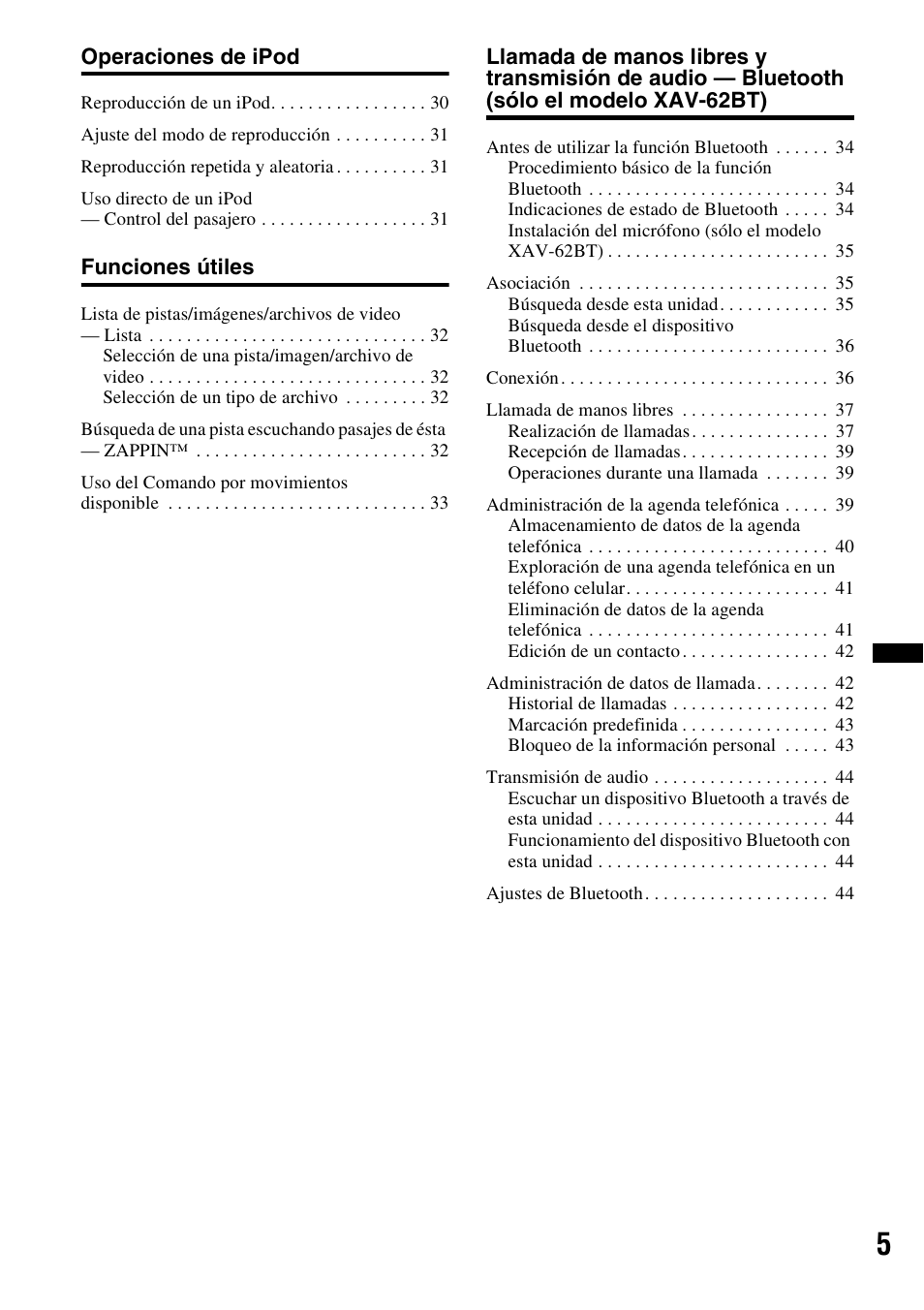 Sony XAV-622 User Manual | Page 153 / 228