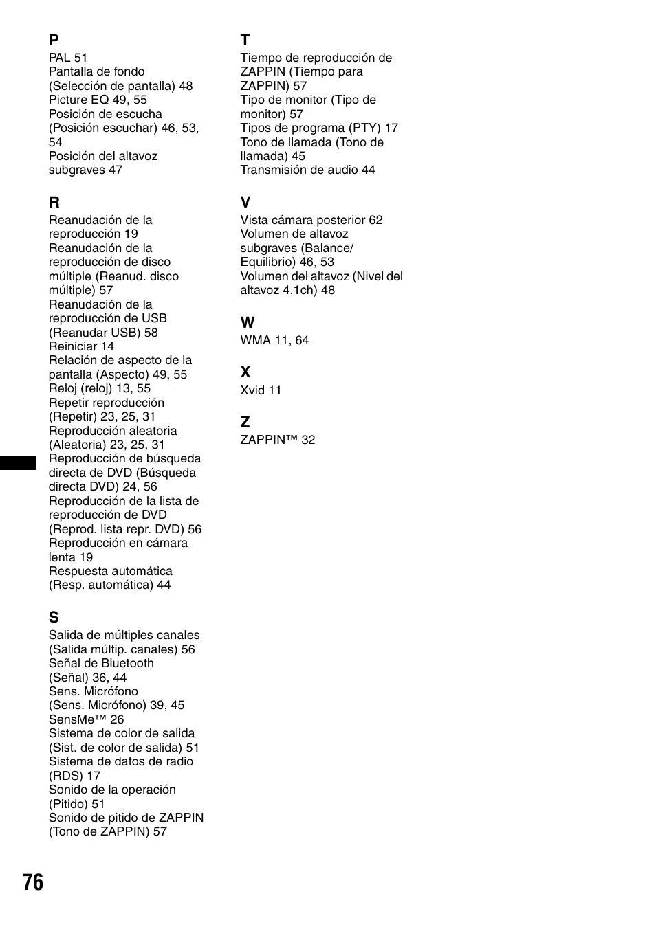 Sony XAV-622 User Manual | Page 224 / 228