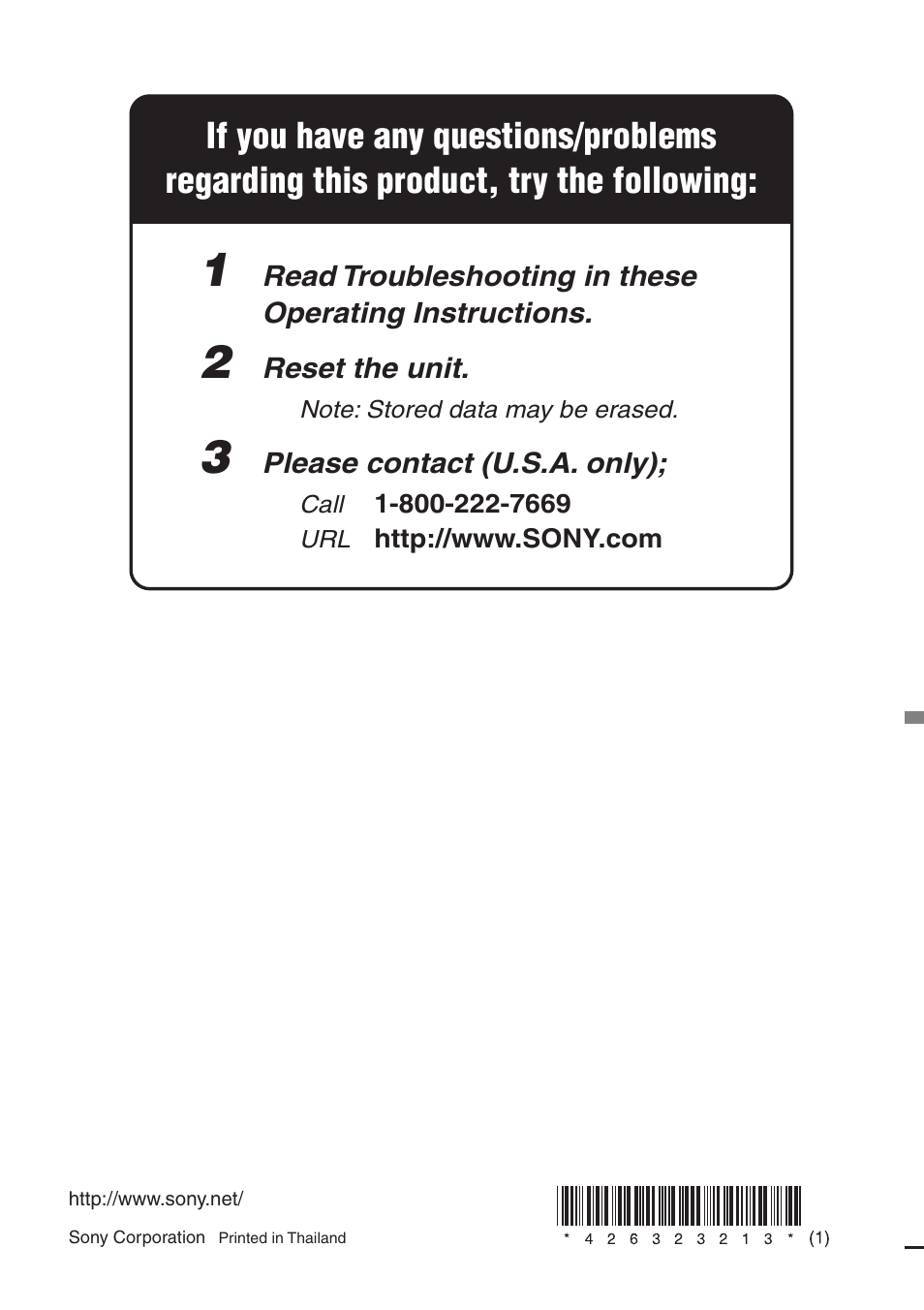 Sony XAV-622 User Manual | Page 228 / 228