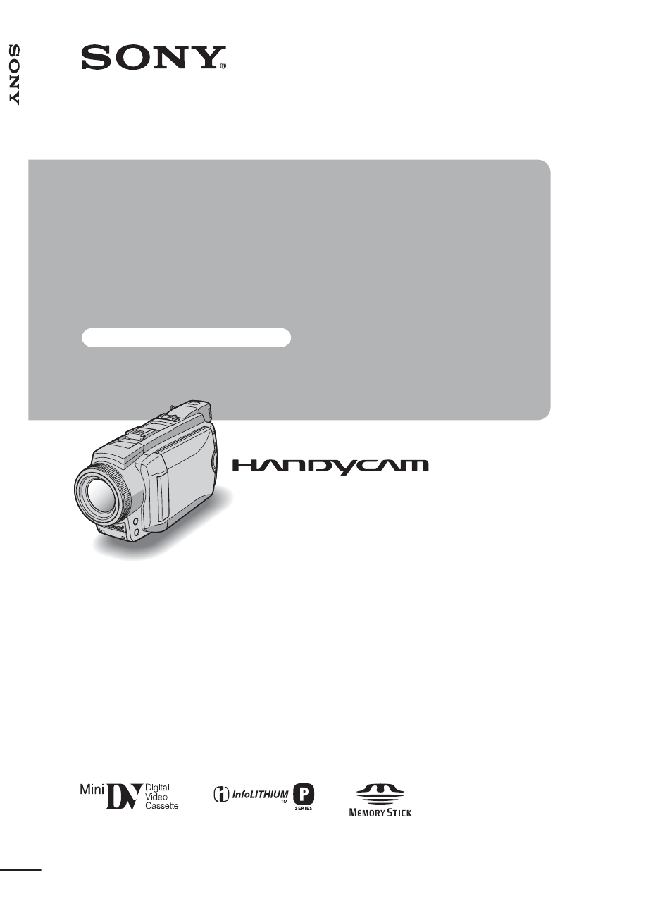 Sony DCR-HC85 User Manual | 152 pages