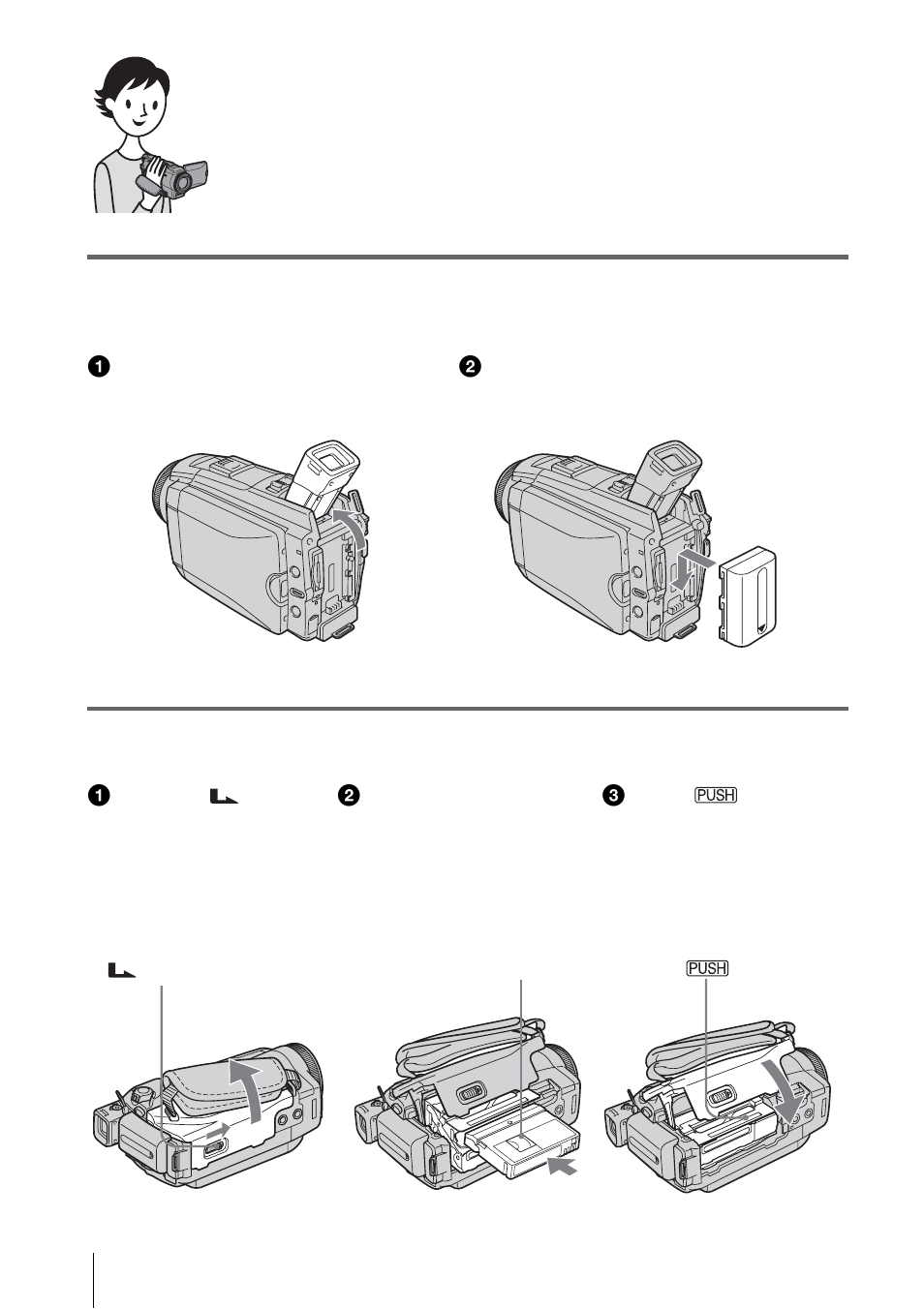 Quick start guide, Recording movies | Sony DCR-HC85 User Manual | Page 8 / 152