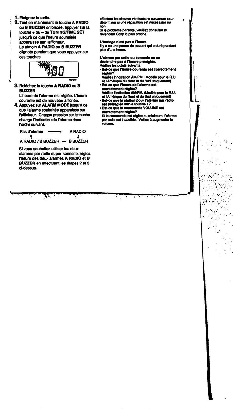 Sony ICF-C703 User Manual | Page 10 / 20