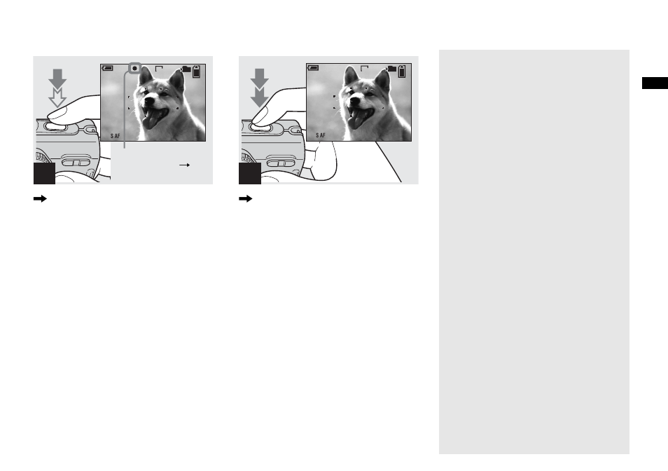 Auto focus | Sony DSC-P100LJ User Manual | Page 23 / 128