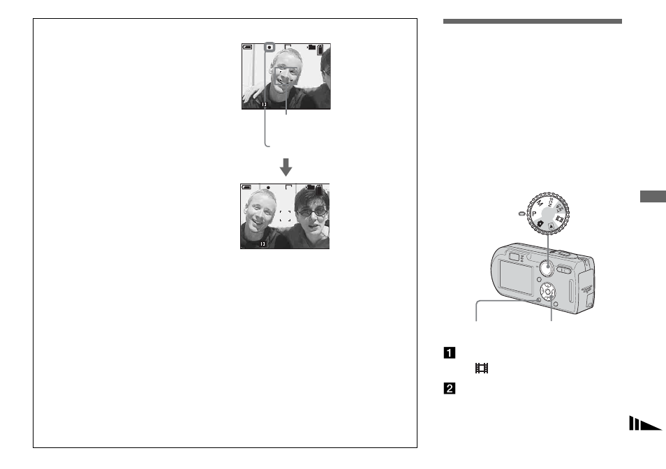Setting the distance to the subject, Focus preset | Sony DSC-P100LJ User Manual | Page 49 / 128