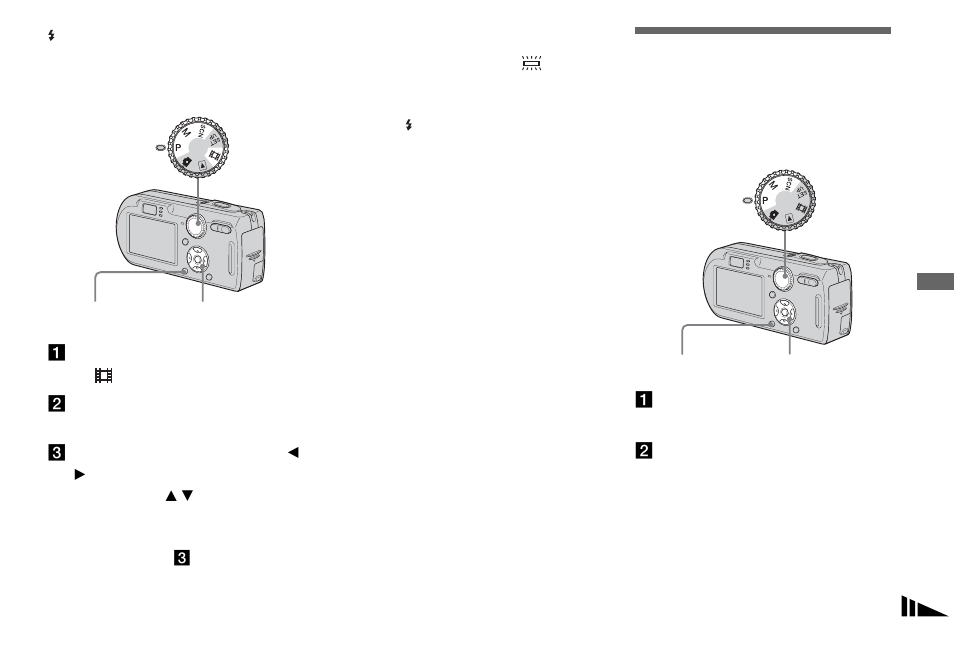 Adjusting the flash level, Flash level | Sony DSC-P100LJ User Manual | Page 57 / 128