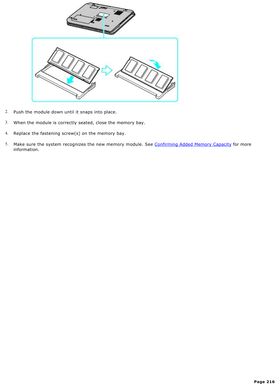 Sony VGN-A190 User Manual | Page 216 / 315