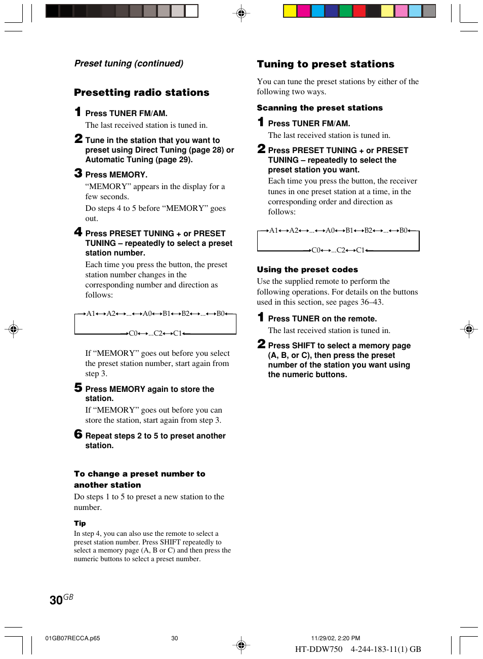 Sony HT-DDW750 User Manual | Page 30 / 52