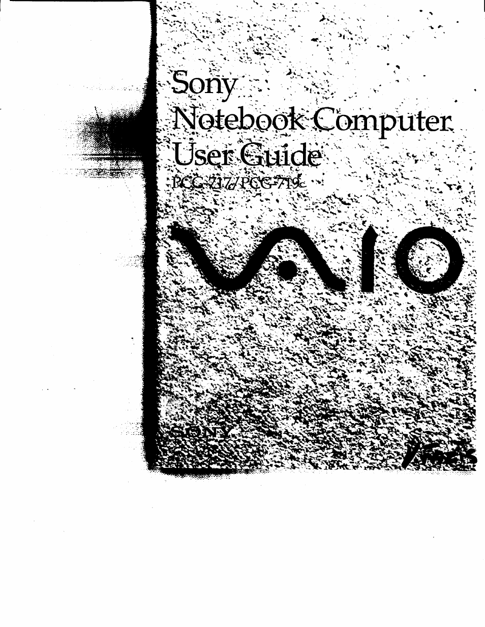 Sony PCG-717 User Manual | 154 pages