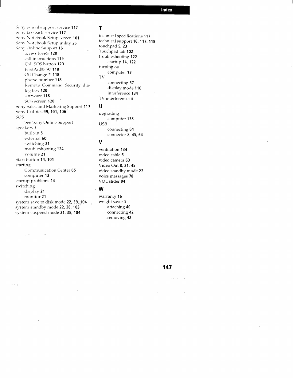 Sony PCG-717 User Manual | Page 152 / 154