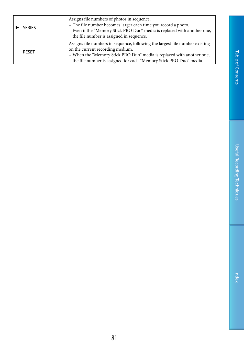 Sony HDR-TG5 User Manual | Page 81 / 123